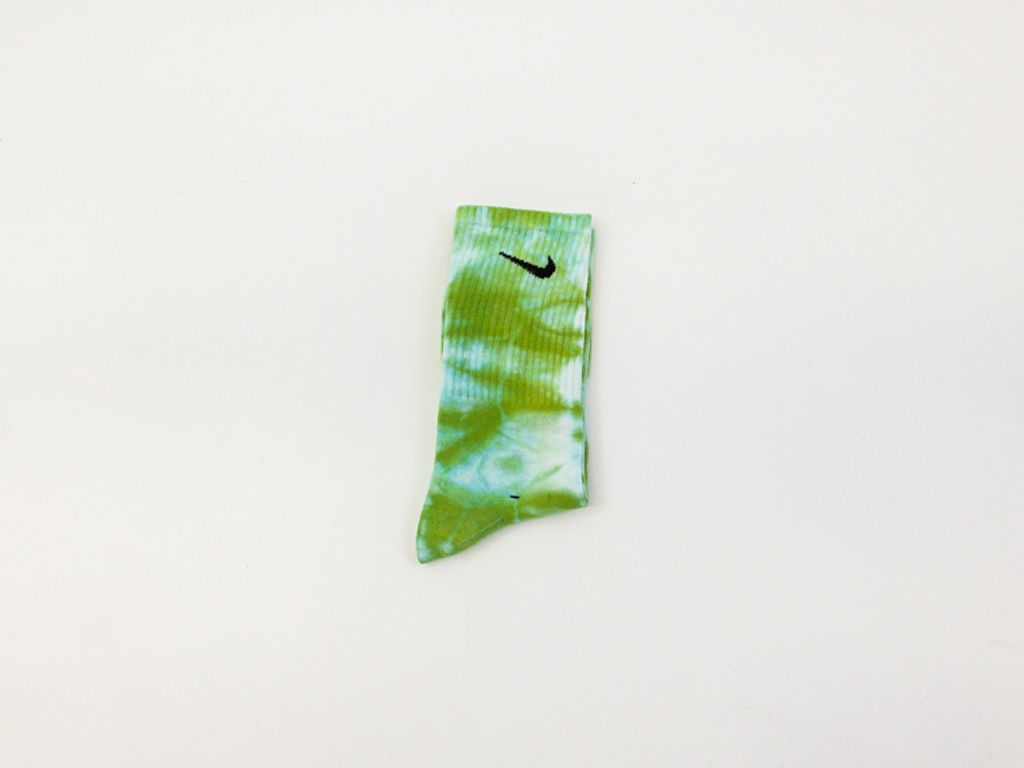 Nike Tie Dye Socks Green 1ks-Apparel & Accessories-Pikastore-pikastore.cz