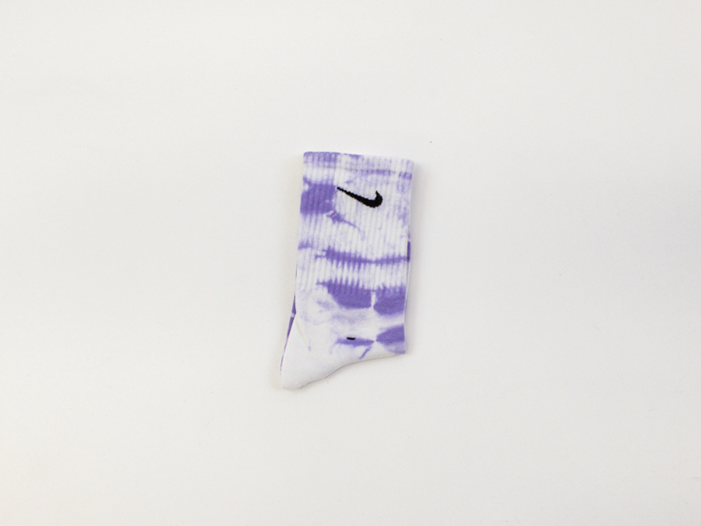 Nike Tie Dye Socks Purple 1ks-Apparel & Accessories-Pikastore-pikastore.cz