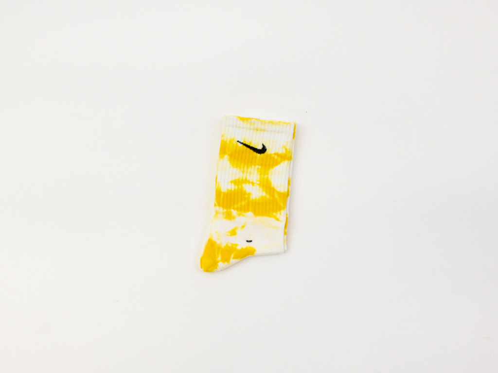 Nike Tie Dye Socks Yellow 1ks-Apparel & Accessories-Pikastore-pikastore.cz