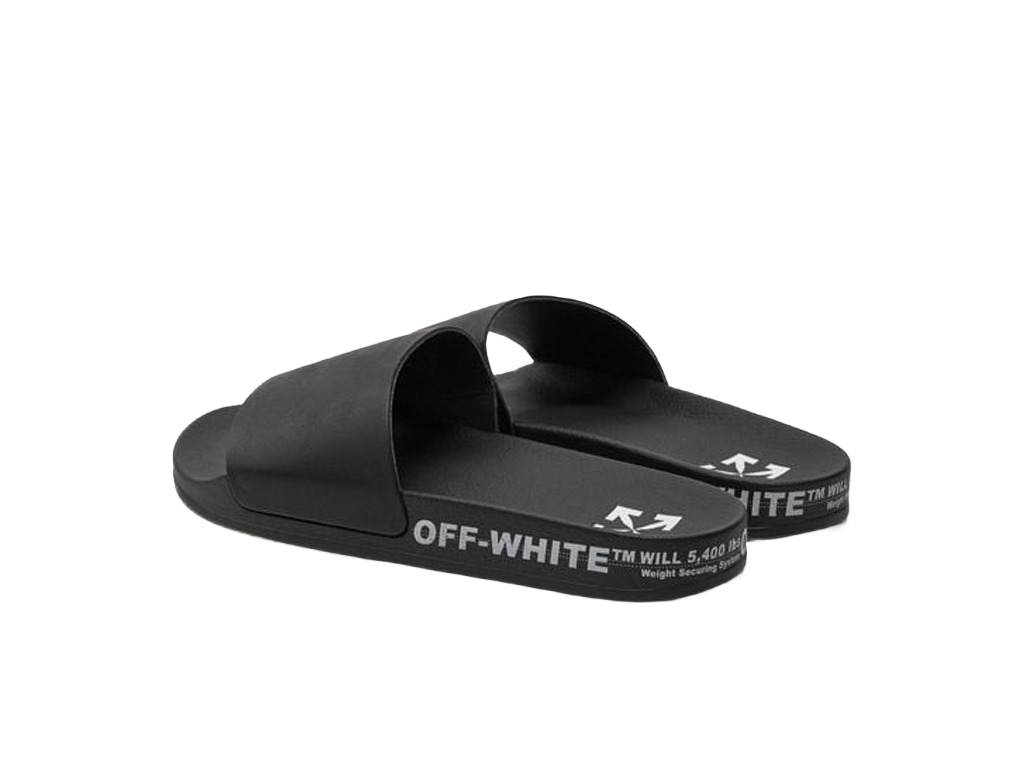 Off-White Industrial Belt Slides Black White-Off-White-pikastore.cz