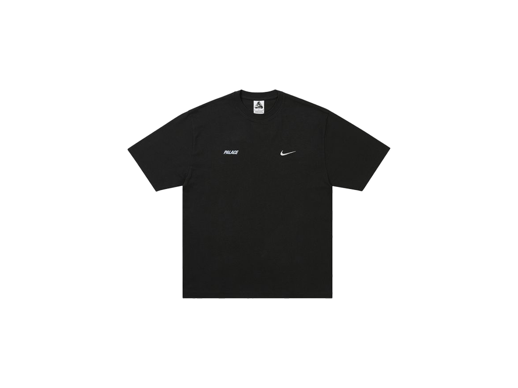 Palace x Nike Font Swoosh T-shirt Black