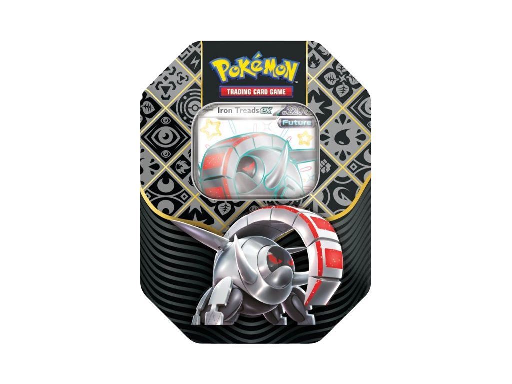 Paldean Fates: Iron Treads ex Tin-Pokemon-pikastore.cz