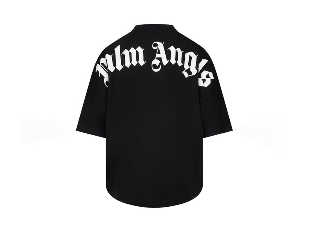 Palm Angels Classic Logo Print T-shirt Black-Palm Angels-pikastore.cz