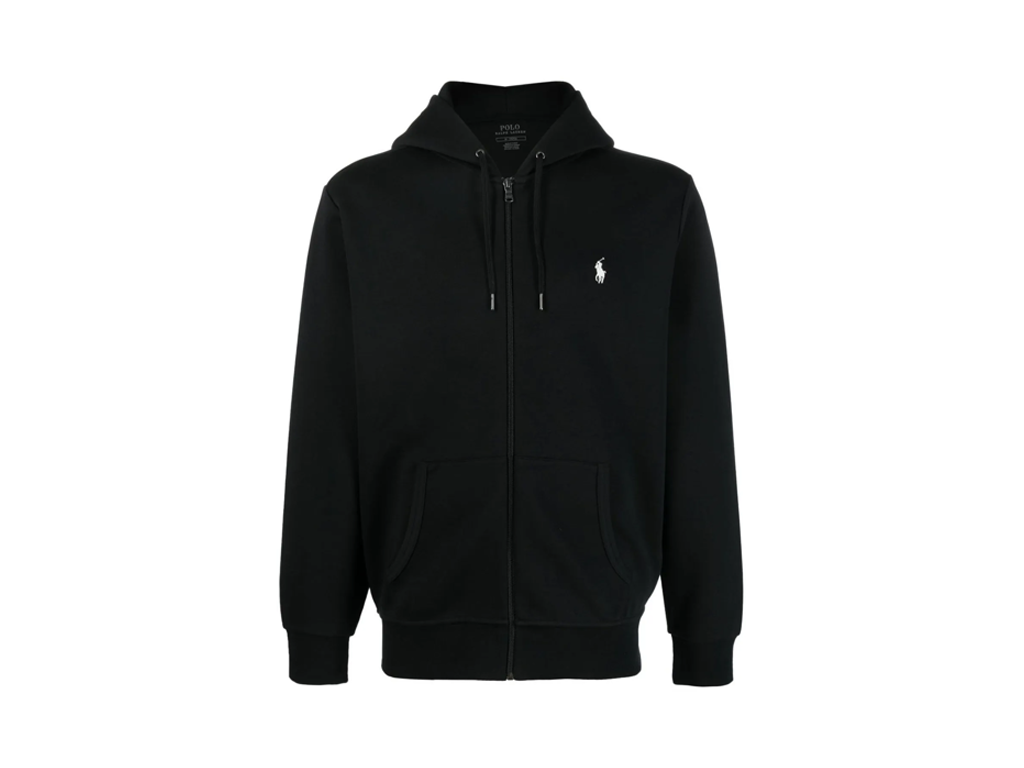 Polo Ralph Lauren Cotton Blend Fleece Hoodie Black-Ralph Lauren-pikastore.cz