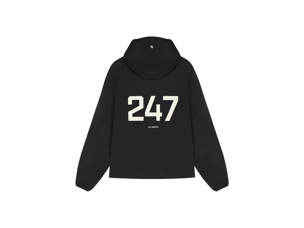 Represent 247 Hooded Training Jacket Jet Black-Represent-pikastore.cz