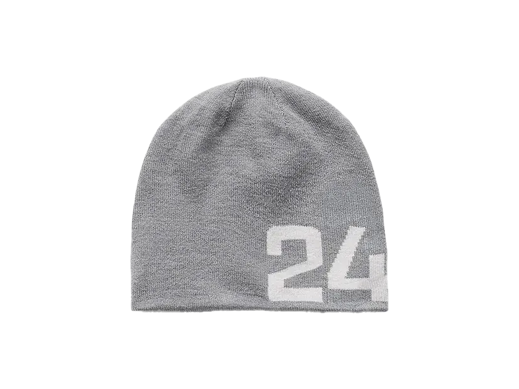 Represent 247 Numbers Beanie Grey Marl