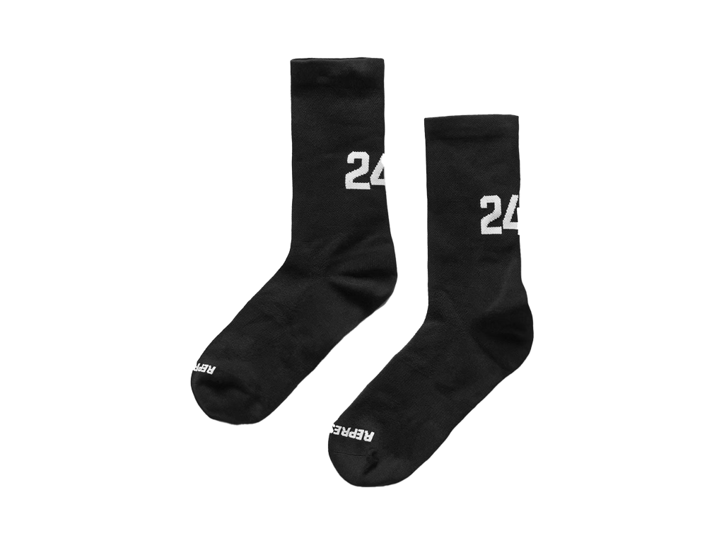 Represent 247 Numbers Socks Jet Black-Represent-pikastore.cz