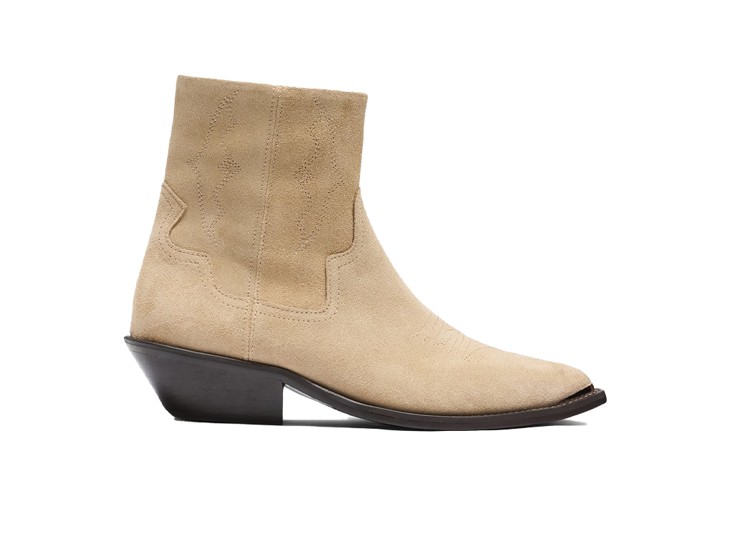 Represent Michael Zip Boot Suede Brown – boty – fotka 3 z 4