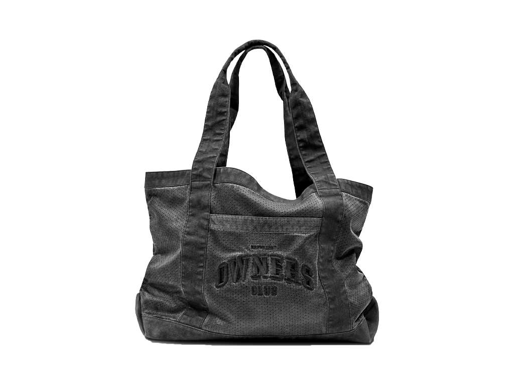 Represent Owners Club Mesh Tote Bag Jet Black-Represent-pikastore.cz