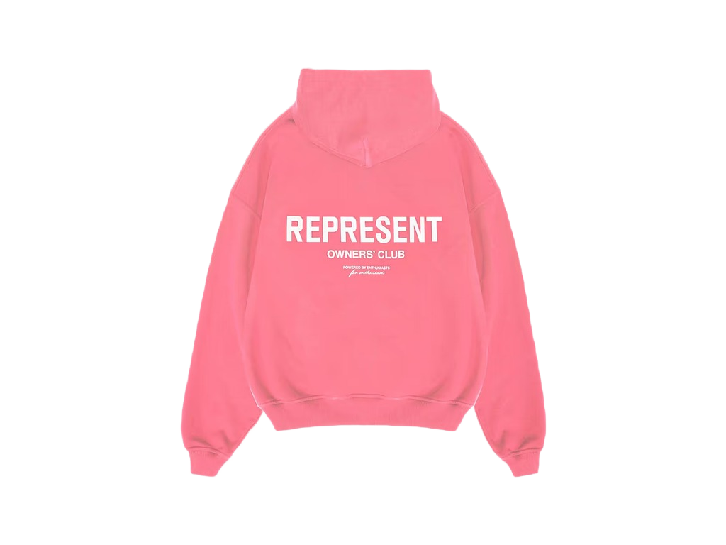 Represent Owners Club Hoodie Bubblegum Pink-Represent-pikastore.cz