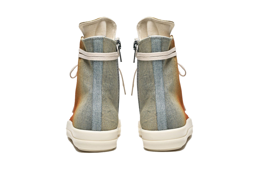 Rick Owens DRKSHDW Lido Denim High Sky Orange Degrade-Rick Owens-pikastore.cz
