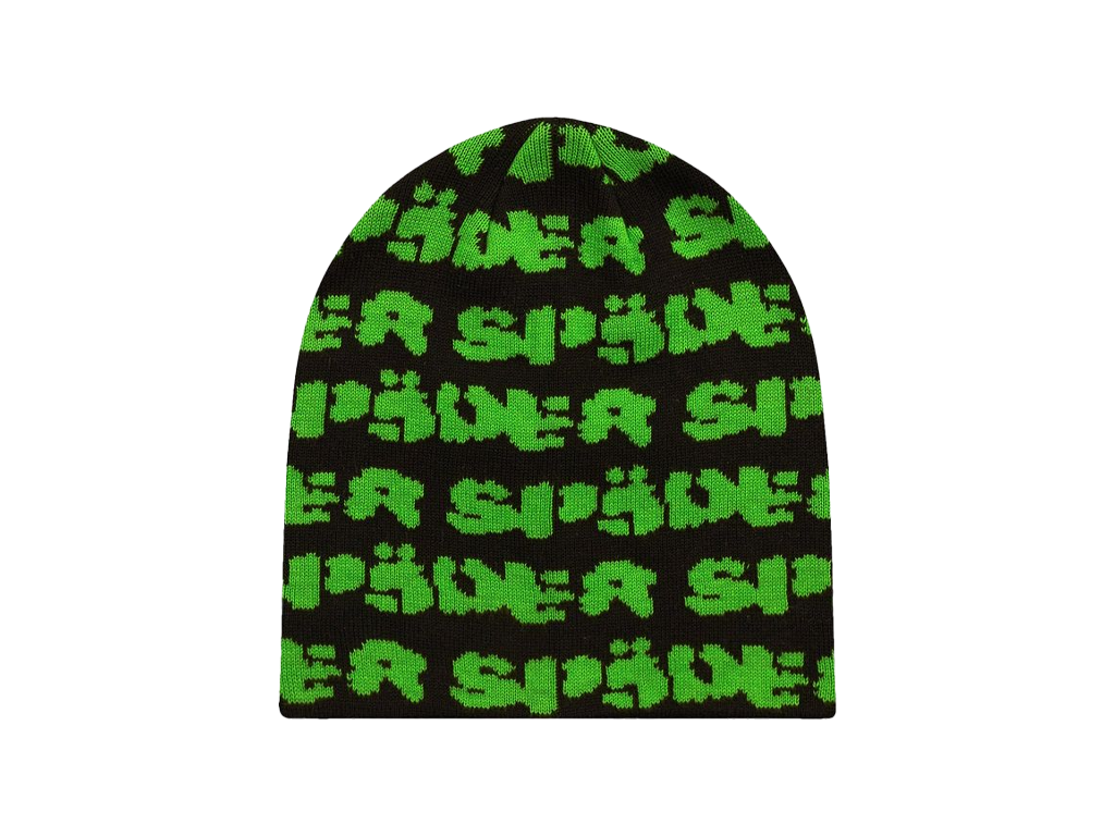 Sp5der Fuzzy Logo Skully Black-Sp5der-pikastore.cz