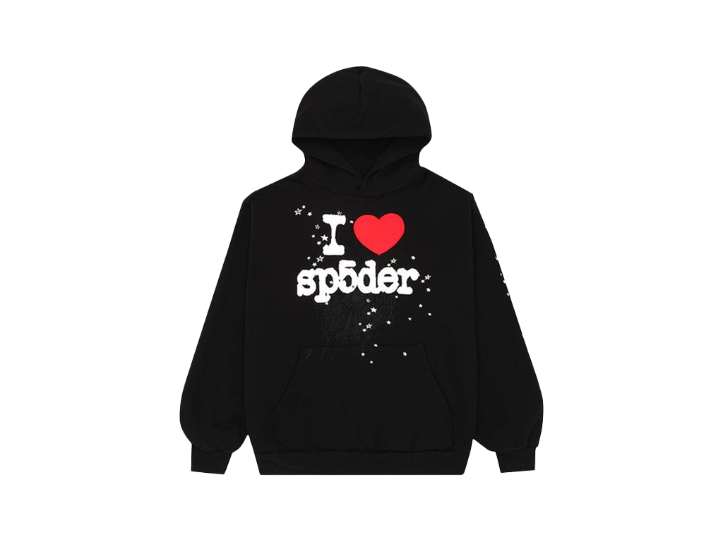 Sp5der Souvenir Hoodie Black-Sp5der-pikastore.cz