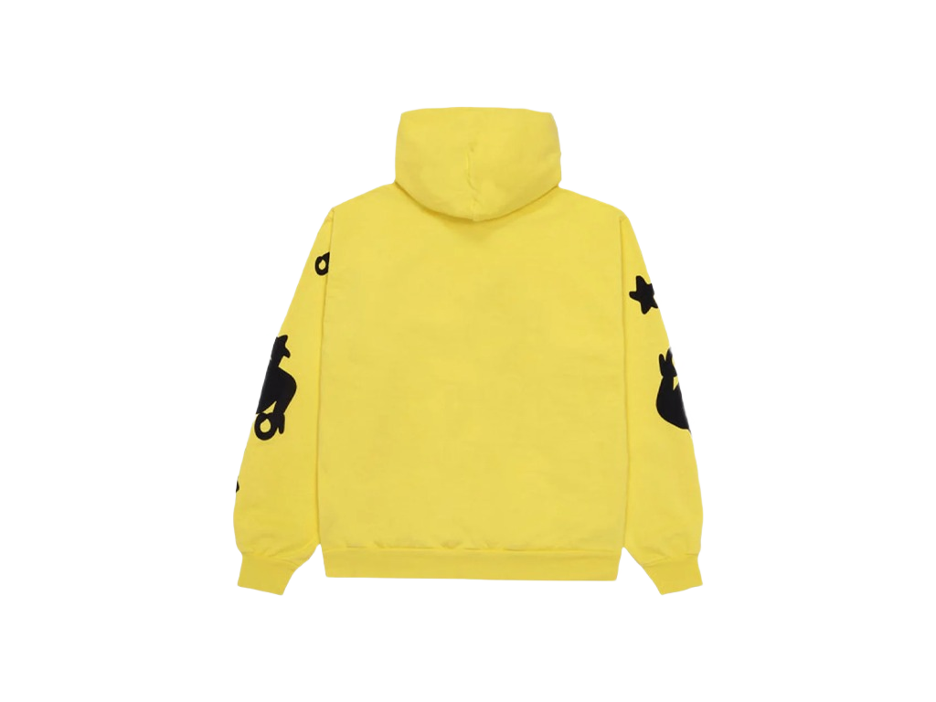 Sp5der Beluga Hoodie Gold-Sp5der-pikastore.cz