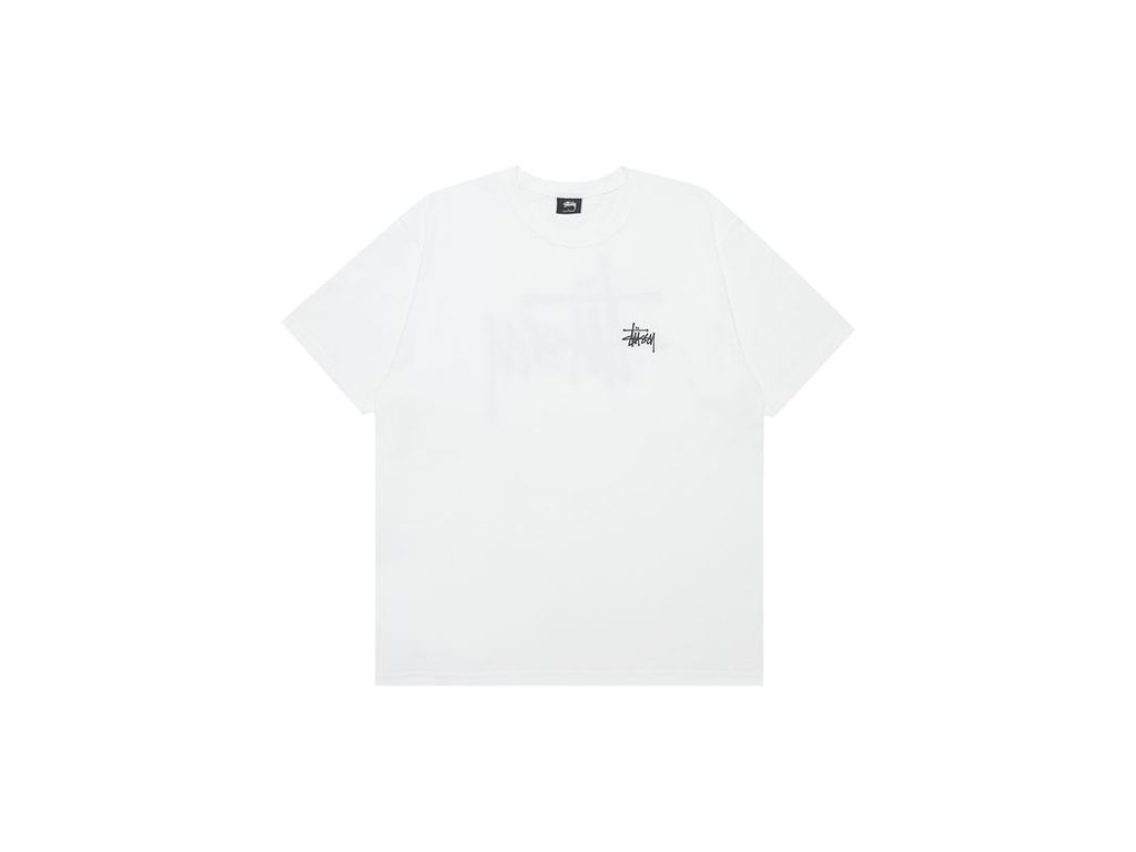 Stussy Basic Logo Tee White