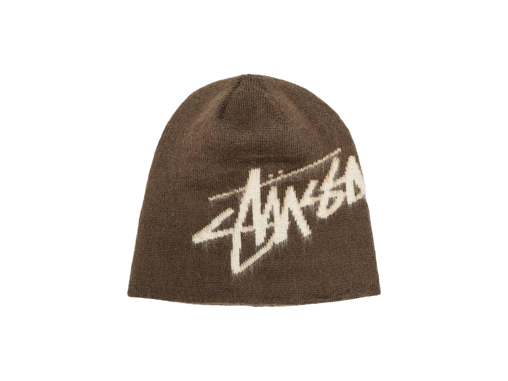 Stussy Brushed Out Stock Skullcap Brown-Stussy-pikastore.cz