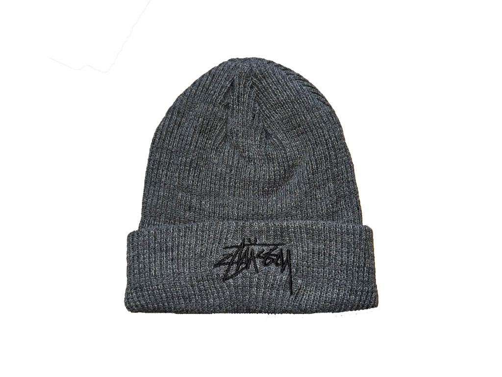 Stussy Beanie Grey-Clothing-Stussy-pikastore.cz