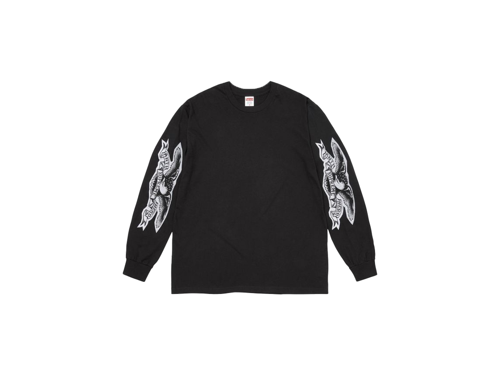 Supreme ANTIHERO Eagle L/S Tee Black