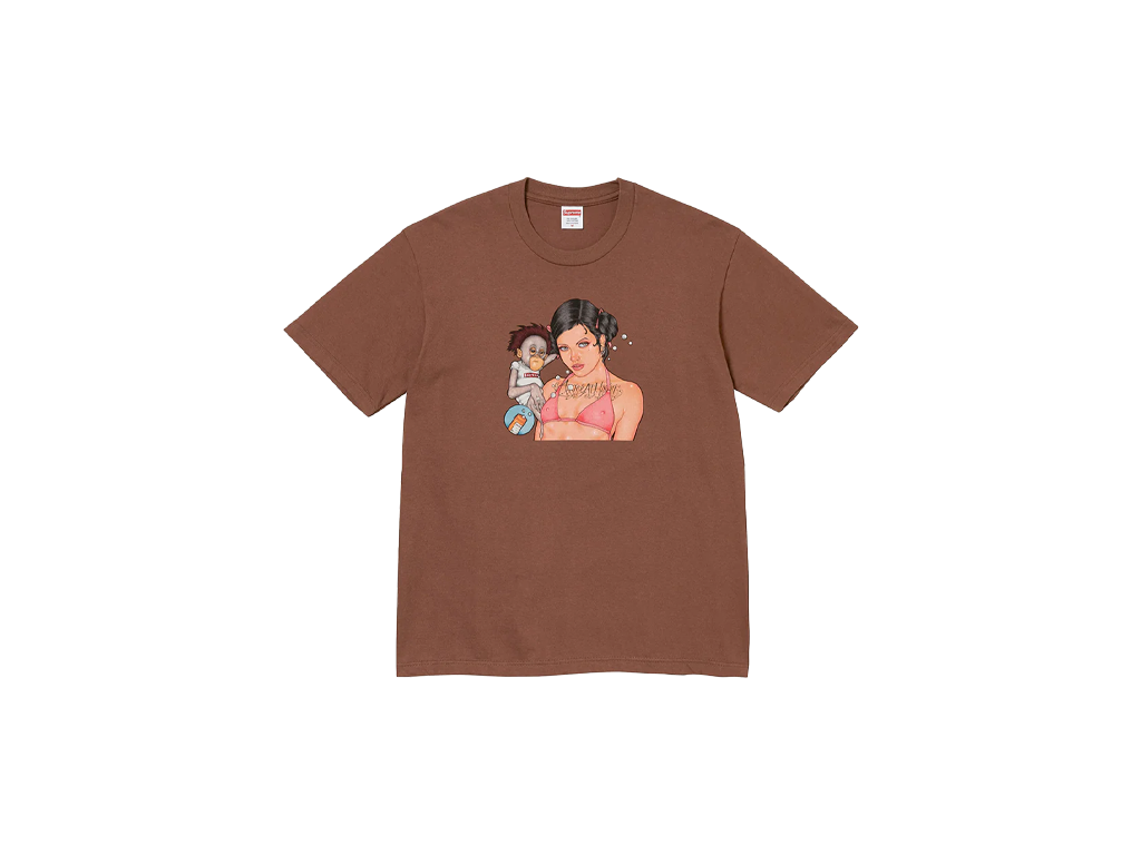 Supreme Angel Tee Brown-Supreme-pikastore.cz