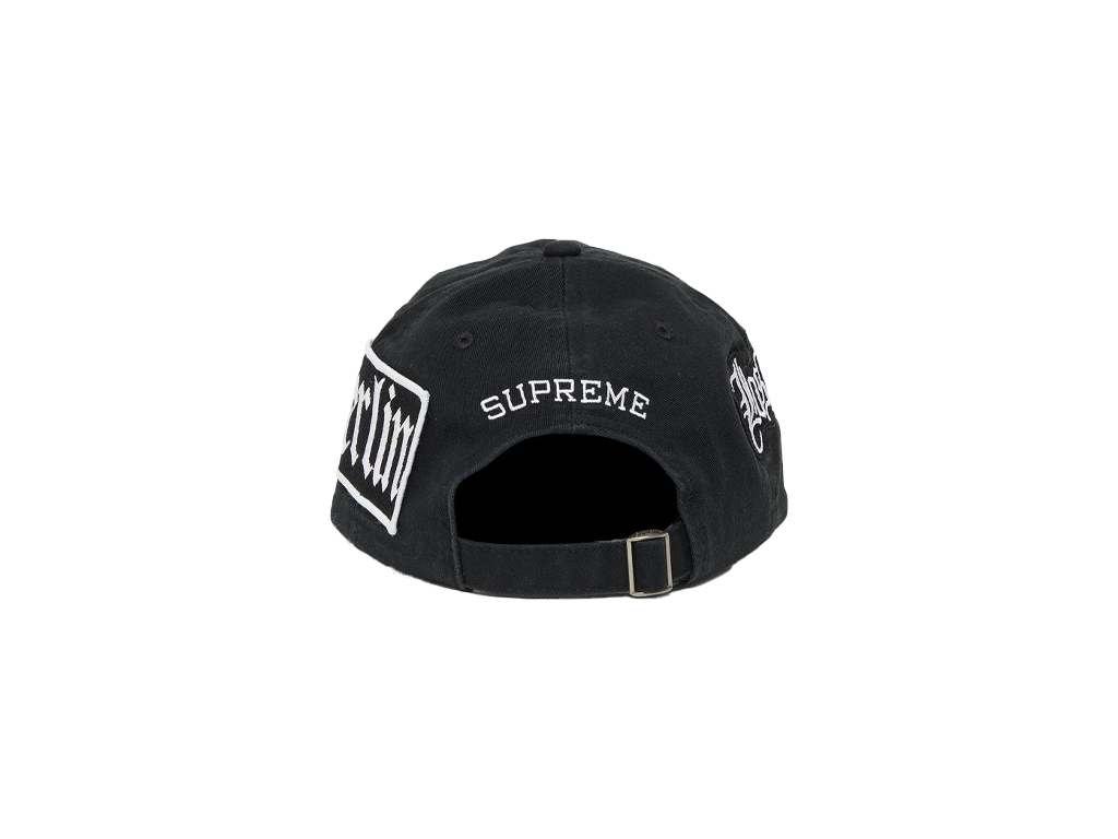 Supreme City Patches 6-Panel Black