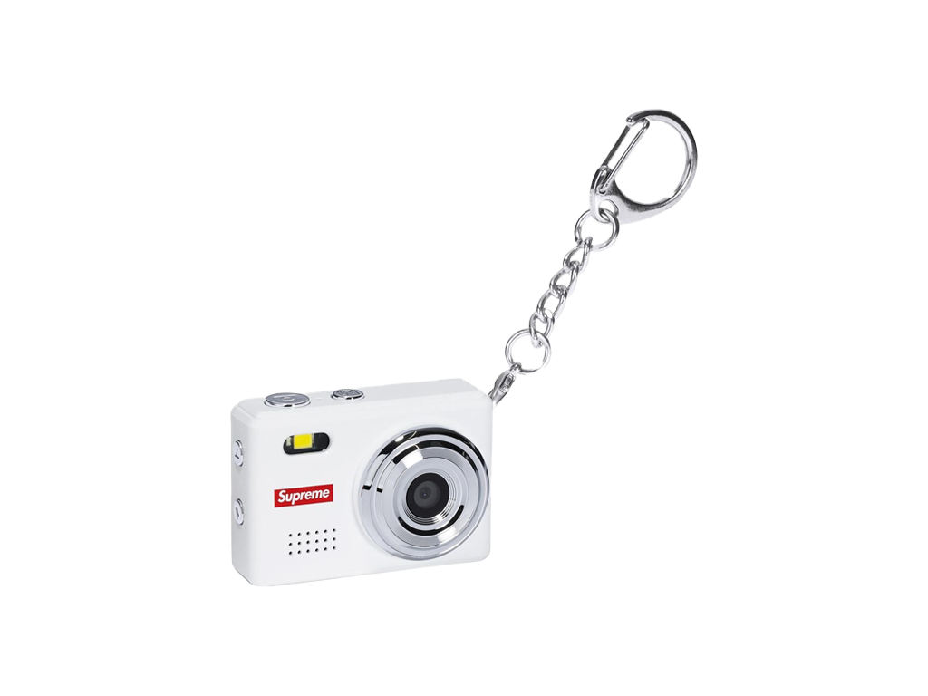 Supreme Digital Camera Keychain White-Supreme-pikastore.cz