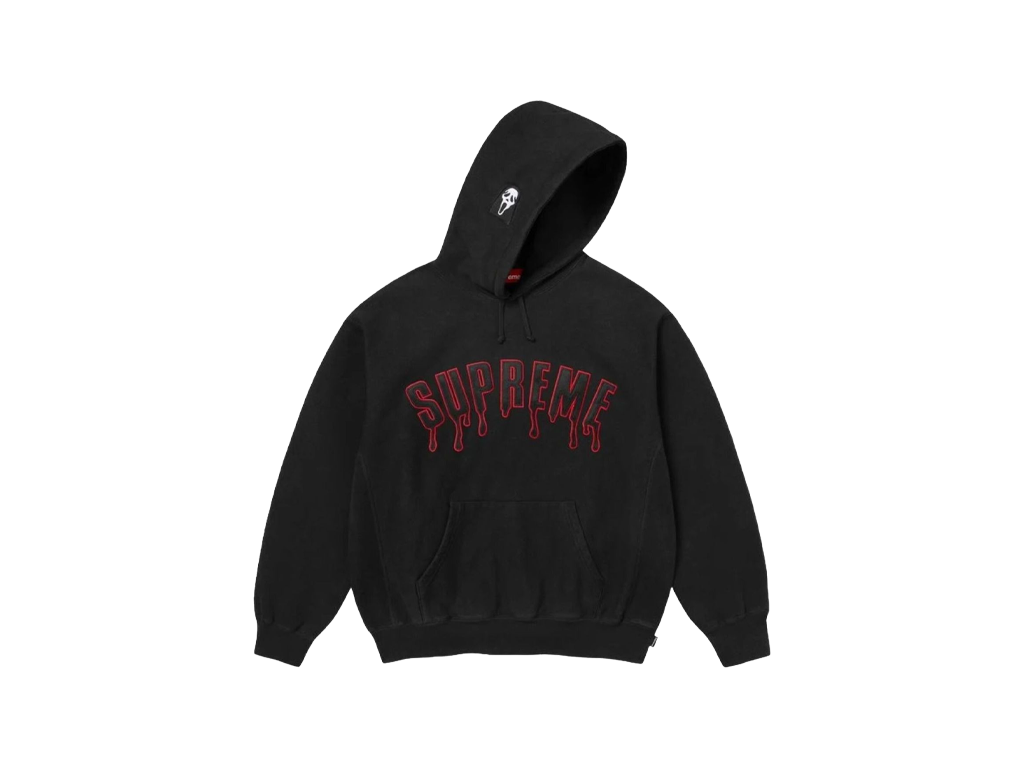Supreme Ghostface Arc Hooded Sweatshirt Black