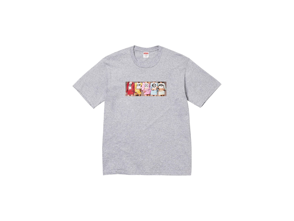 Supreme Girls Tee (FW25) Heather Grey-Supreme-pikastore.cz