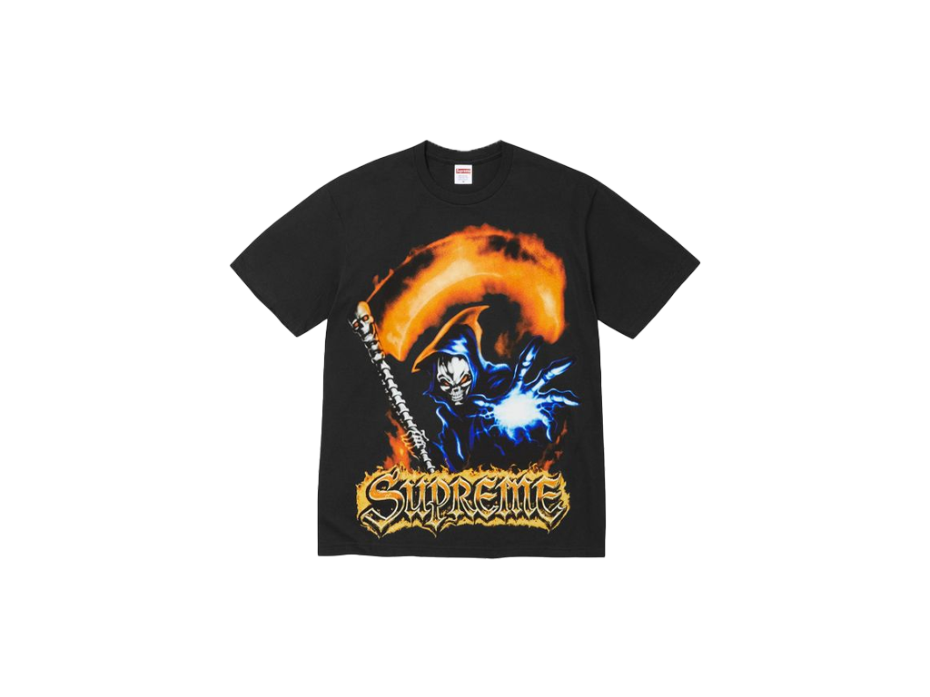 Supreme Grim Reaper Tee Black-Supreme-pikastore.cz