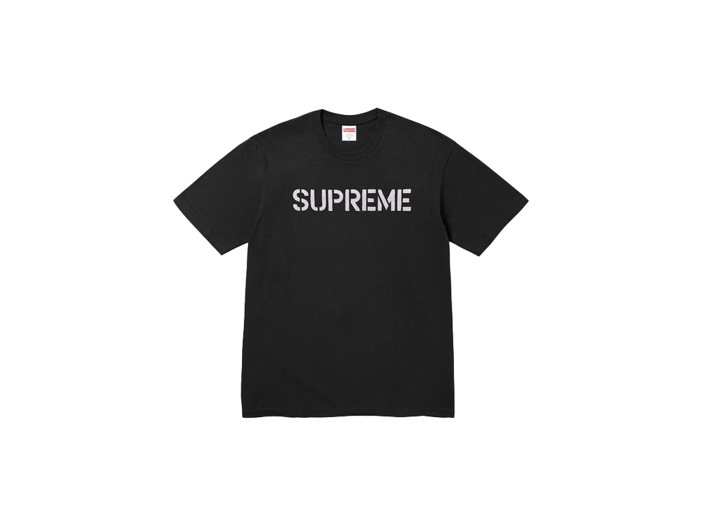 Supreme Hard Tee Black-Supreme-pikastore.cz