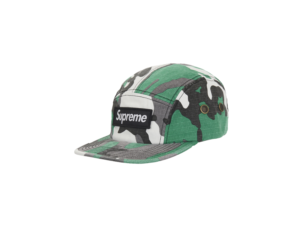 Supreme Military Camp Cap (FW25) Green Camo-Supreme-pikastore.cz