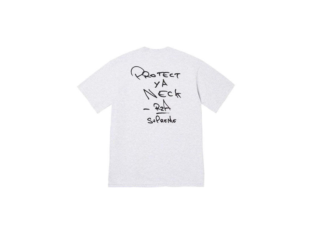 Supreme Wu-Tang Clan RZA Tee Ash Grey-Supreme-pikastore.cz