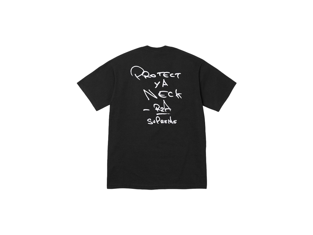 Supreme Wu-Tang Clan RZA Tee Black-Supreme-pikastore.cz