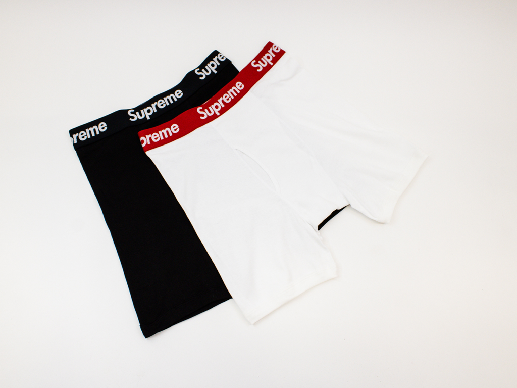 Supreme Boxers White 1ks-Supreme-pikastore.cz