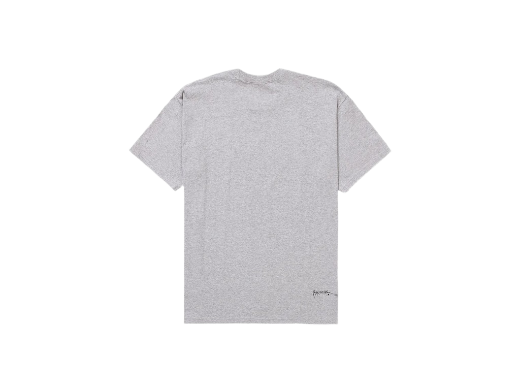 Supreme Ralph Steadman Box Logo Tee Heather Grey-Supreme-pikastore.cz