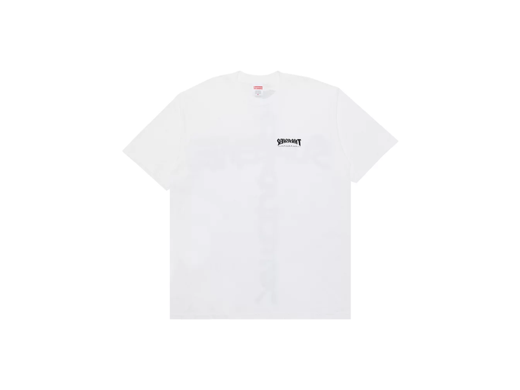 Supreme Thrasher Cross Tee White – PIKASTORE S.R.O