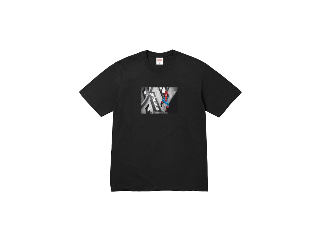 Supreme x Spider-Man Tee Black