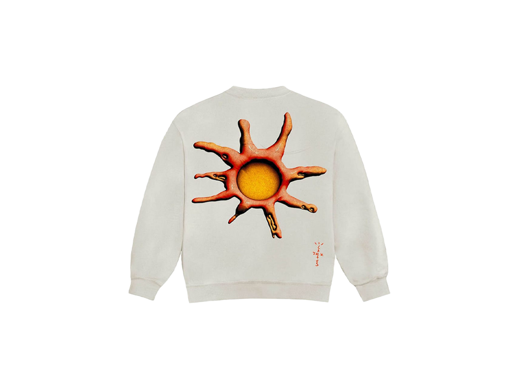 Travis Scott D.L.T.F.R.T Crewneck Natural-Travis Scott-pikastore.cz