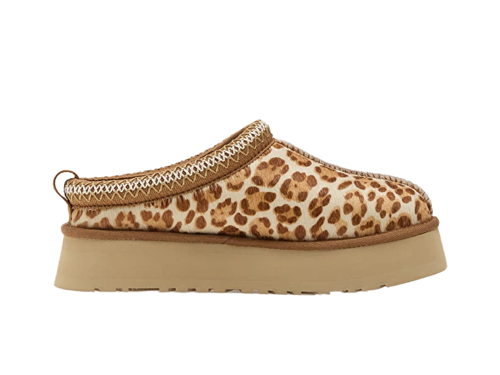 UGG Tazz Plains Slipper Felicity Leopard Jasmine (Women's) – ciabatte – foto 3 di 5