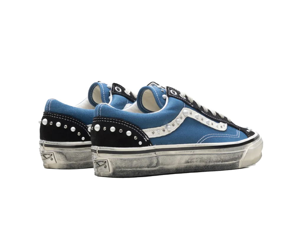 Vans Premium Old Skool Black Navy Blue-Vans-pikastore.cz