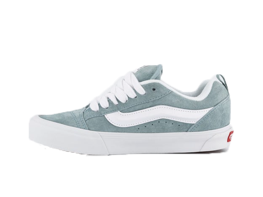 Vans Knu Skool Blue Suede Sneakers-Vans-pikastore.cz
