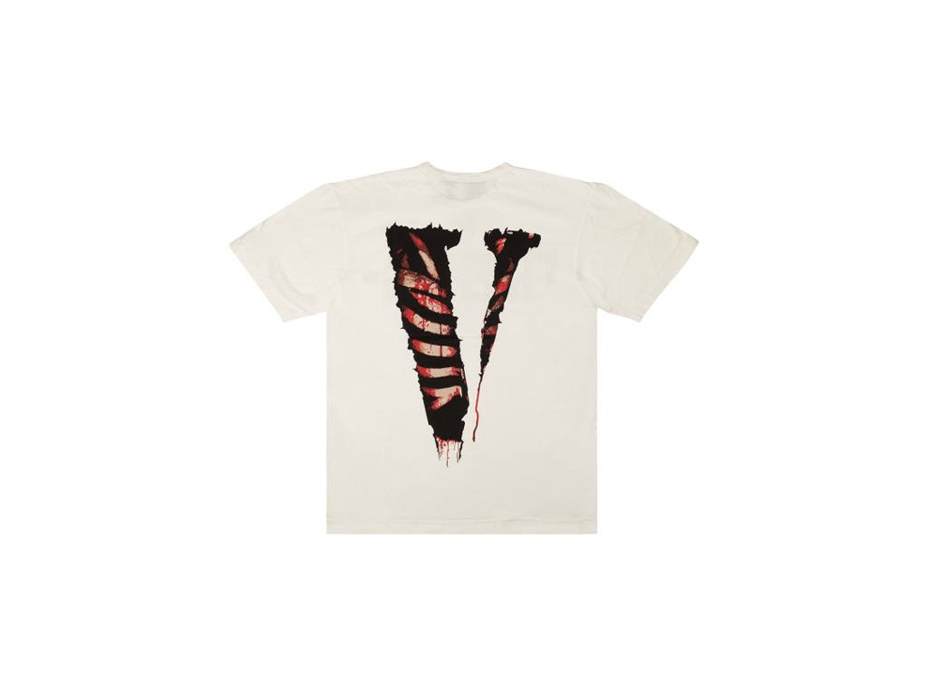 Vlone Keep Enemies Close T-Shirt White-Vlone-pikastore.cz