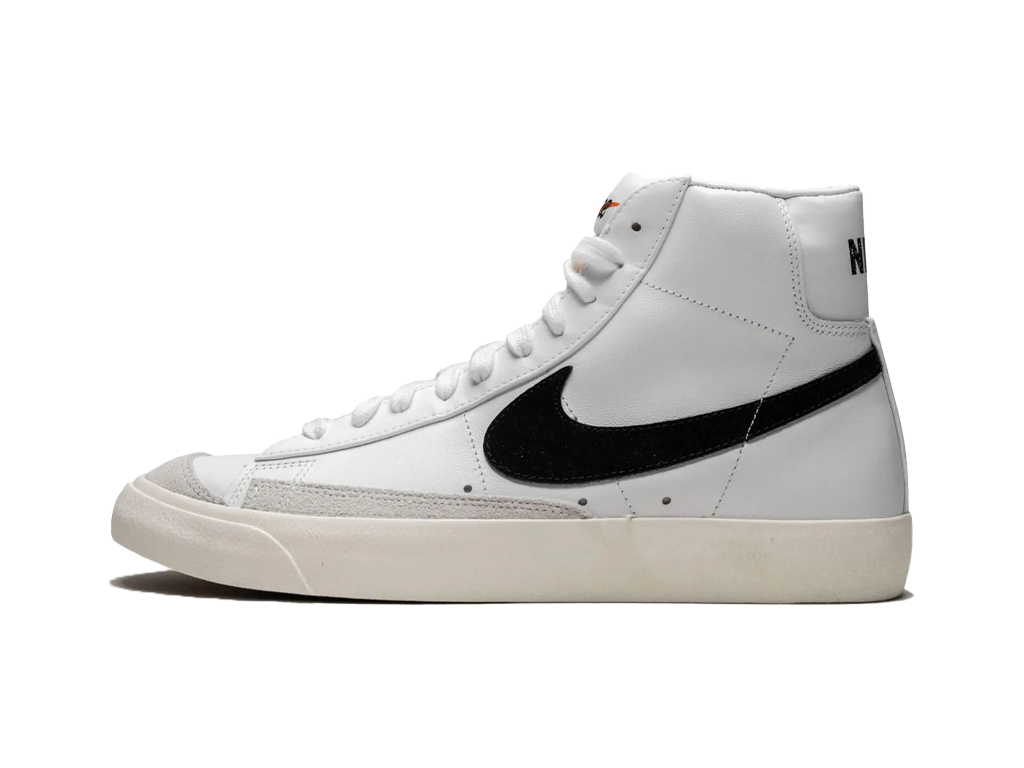 Nike Blazer Mid 77 Vintage White Black-sneakers-Nike-pikastore.cz