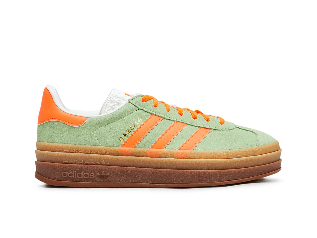 Wmns Gazelle Bold Green Spark Screaming Orange-Adidas-pikastore.cz