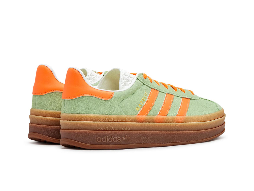 Wmns Gazelle Bold Green Spark Screaming Orange-Adidas-pikastore.cz