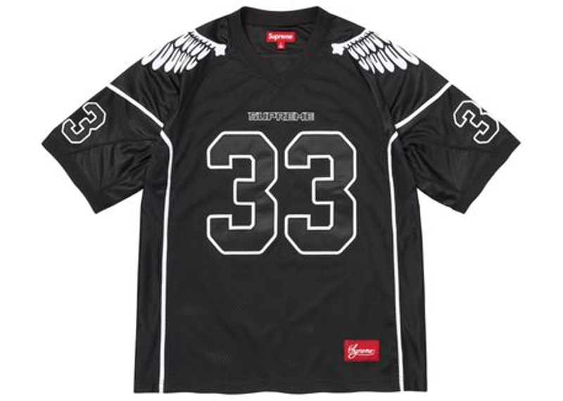 Supreme Wings Football Jersey Black