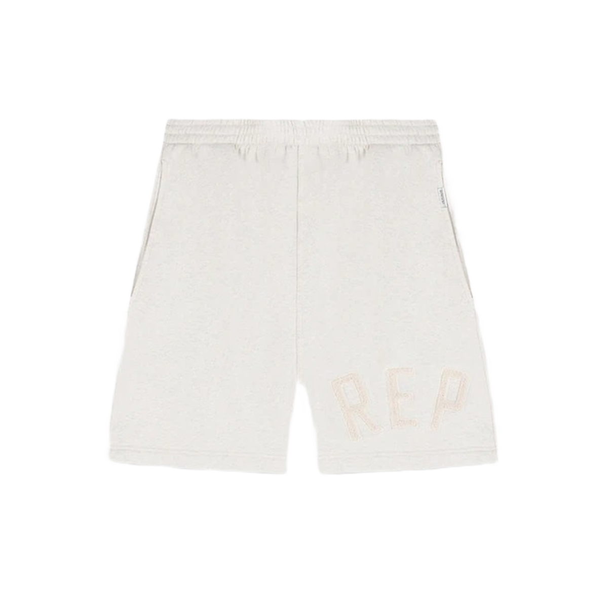 Represent Rep Applique Shorts Cream Marl-Represent-pikastore.cz