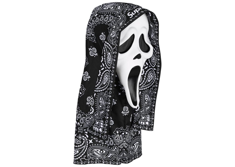 Supreme Ghostface Bandana Mask Black-Supreme-pikastore.cz