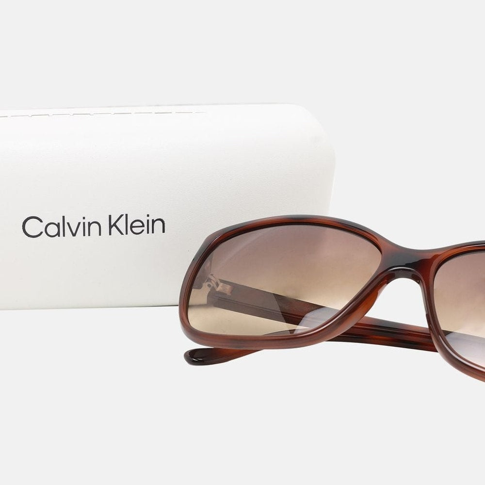 Calvin Klein Sunglasses Dark Brown – doplňky – fotka 3 z 4