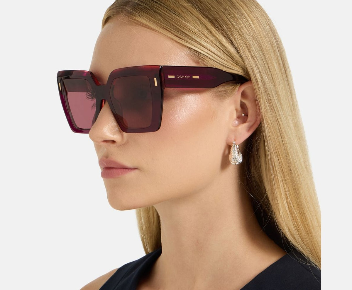 Calvin Klein Sunglasses Burgundy – dodaci – fotografija 4 od 4