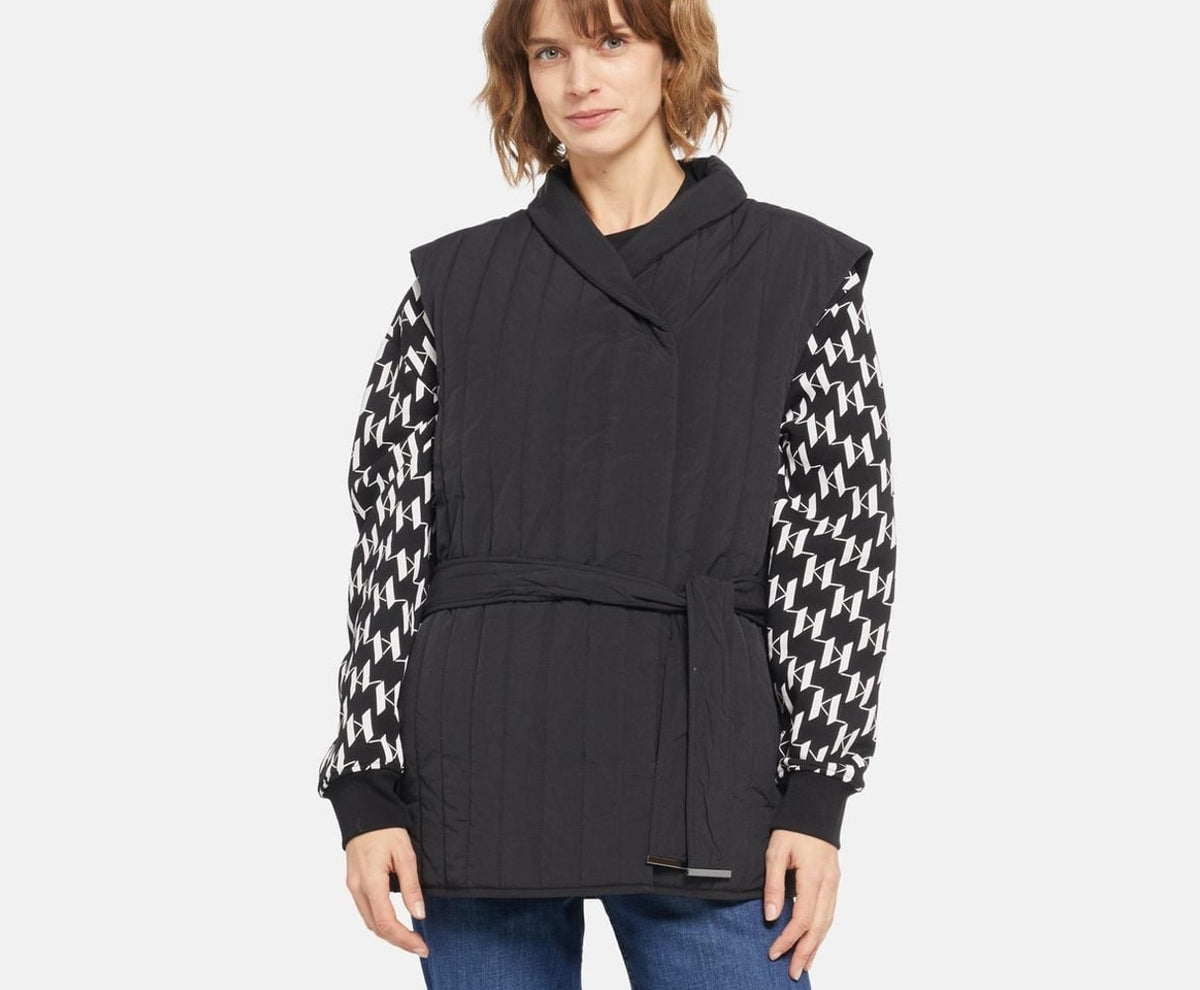 Calvin Klein Quilted gilet Black – kurtka – zdjęcie 2 z 5